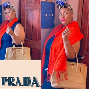 SOLD Prada Saffiano Cuir shopping bag